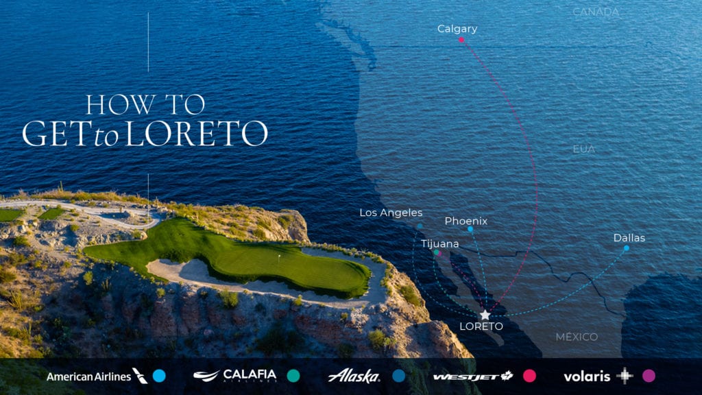 How to get to Loreto - American Airlines, Calafia Airlines, Alaska Airlines, Westjet, Volaris